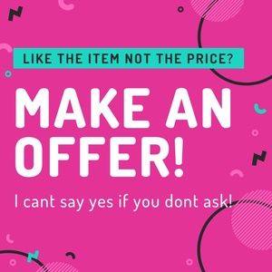 All reasonable offers considered!